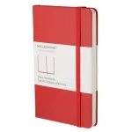 Блокнот Moleskine CLASSIC QP012R Pocket 90x140мм 192стр. нелинованный твердая обложка красный