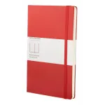 Блокнот Moleskine CLASSIC QP060R Large 130х210мм 240стр. линейка твердая обложка красный
