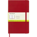 Блокнот Moleskine CLASSIC QP062R Large 130х210мм 240стр. нелинованный твердая обложка красный