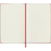 Блокнот Moleskine CLASSIC QP062R Large 130х210мм 240стр. нелинованный твердая обложка красный