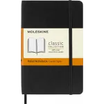 Блокнот Moleskine CLASSIC SOFT QP611 Pocket 90x140мм 192стр. линейка мягкая обложка черный