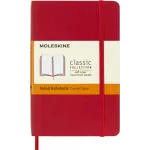Блокнот Moleskine CLASSIC SOFT QP611F2 Pocket 90x140мм 192стр. линейка мягкая обложка красный