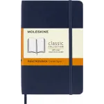 Блокнот Moleskine CLASSIC SOFT QP611B20 Pocket 90x140мм 192стр. линейка мягкая обложка синий сапфир