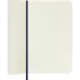 Блокнот Moleskine CLASSIC SOFT QP613B20 Pocket 90x140мм 192стр. нелинованный мягкая обложка синий сапфир