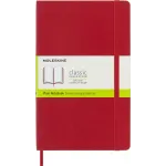 Блокнот Moleskine CLASSIC SOFT QP618F2 Large 130х210мм 192стр. нелинованный мягкая обложка красный
