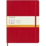 Блокнот Moleskine CLASSIC SOFT QP621F2 XLarge 190х250мм 192стр. линейка мягкая обложка красный