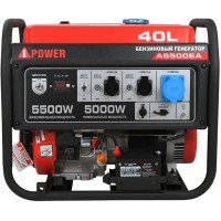 Портативный бензиновый генератор A-iPower A5500EA