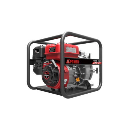 Бензиновая мотопомпа для грязной воды A-iPower AWP50T