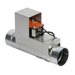 Клапан противопожарный SHUFT SHFDO-90-O-d400-MB230-0-0-Kl-0