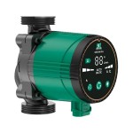 Насос PUMPMAN циркуляционный NEWSTAR25/6-130 (част.,автонастр.,3-35Вт,6м,55л/мин130мм,гайки и каб.)