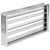 Клапан воздушный SHUFT DRr 300х700 с подставкой под электропривод