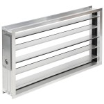 Клапан воздушный SHUFT DRr 300х350 с подставкой под электропривод