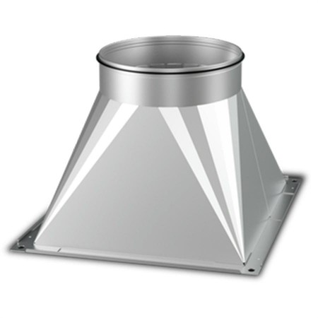 Переход на круглый канал UQR 700 450 01