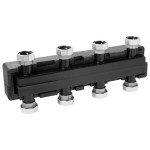 Гребенка VIEIR распределительная 8 выходов 1 1/2" VR211.4 (1) Гребенка VIEIR распределительная 8 выходов 1 1/2" VR211.4 (1)