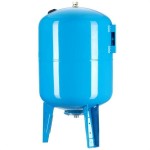 Гидроаккумулятор 100VT синий, вертикальный проходной Гидроаккумулятор 100VT синий, вертикальный проходной