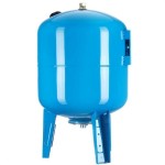 Гидроаккумулятор 80VT синий, вертикальный проходной Гидроаккумулятор 80VT синий, вертикальный проходной