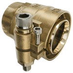 Наконечник Usystems зажимной с НР для полимерных труб PN6 40x3,7-R1 1/4НР