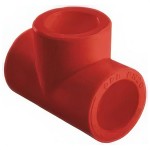 Тройник ПП AntiFire SDR 17 D250х250х250 Red