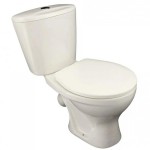 Унитаз-компакт ЛЗСФ косой выпуск нижний подвод с арматурой 1реж слив кнопка с сиденьем ПП белый Унитаз-компакт ЛЗСФ косой выпуск нижний подвод с арматурой 1реж слив кнопка с сиденьем ПП белый