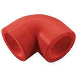 Угольник ПП AntiFire 90гр SDR 17 D 250 Red 034777