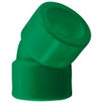 Угольник ПП AntiFire 45гр SDR 17 D200 Green 034786