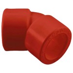 Угольник ПП AntiFire 45гр SDR 17 D250 Red 034787