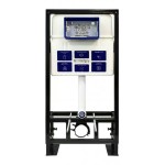 Инсталляция для унитаза BETTOSERB sava free standing, клавиша смыва twin белый глянец