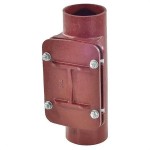 Ревизия чуг SML б/рас Ду250 прямоугольная крышка SGACX