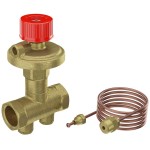 Регулятор Giacomini диффер. давления ВВ 1/2" трубка 1м, 5-30 кПа, R206CY223