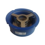 Клапан обратный РИДАН NVD-802R PN16 DN80 межфланцевый пружинный тарельчатый