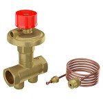 Клапан балансировочный Giacomini R206AY103 ручной/компактный DN15 1/2" ВР, PN16, Kvs-0.8 м3/ч