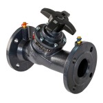 Клапан балансировочный ручной РИДАН MNF-R2 DN250, фланцевый, PN16, Tmax 130 C