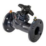 Клапан балансировочный ручной РИДАН MNF-R2 DN20, фланцевый, PN16, Tmax 130 C