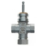 Клапан регулирующий РИДАН VRB-3R PN25 DN15 KVS4 Tmax130, 3-х ход., седельный, внутр.рез.,нерж.сталь