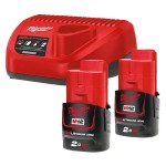Энергокомплект Milwaukee M12 NRG-202 (Li-Ion2Ач) 4933459209