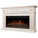 Портал Firelight Siena 40, слоновая кость с золотой патиной Портал Firelight Siena 40, слоновая кость с золотой патиной