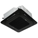 Комплект SHUFT SFLC_C-24HN1_V2_BL полупромышленной сплит-системы, кассетного типа (черная панель)