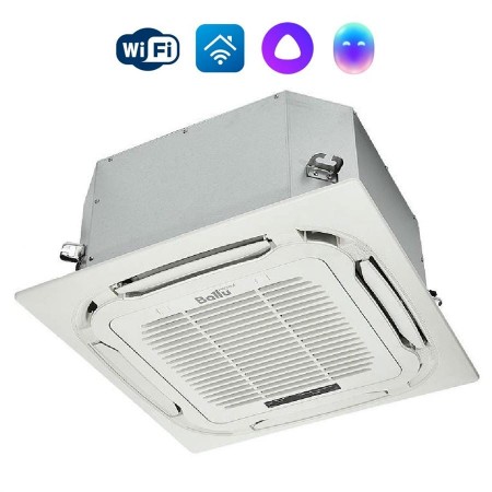 Комплект Ballu BLCI_A_C-18HN8_V4 инверторной сплит-системы, кассетного типа