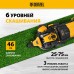 Газонокосилка бензиновая DENZEL GLT-460SP-T, Trike 150 см3, 46 см, привод, панель, 60л