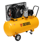 Компрессор воздушный DENZEL рем. привод BCV 4000-T/200, 4,0 кВт, 200 литров, 690 л/мин