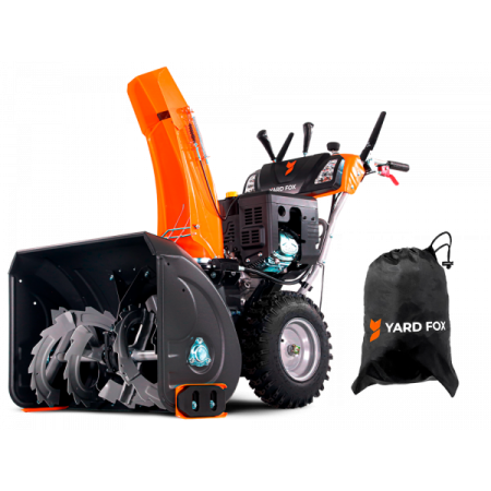 Бензиновый снегоуборщик YARD FOX PRO 7654E + чехол в подарок