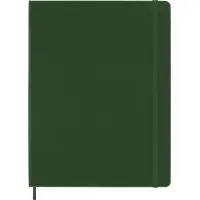 Блокнот Moleskine CLASSIC QP091K15 XLarge 190х250мм 192стр. клетка твердая обложка зеленый