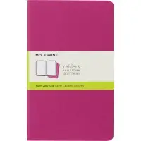 Блокнот Moleskine CAHIER JOURNAL CH018D17 Large 130х210мм обложка картон 80стр. нелинованный розовый неон (3шт)