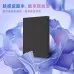 Блокнот Deli 22290BLACK 210х143мм искусст. кожа 112л черный