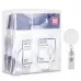 Держатель для бейджа Deli 8309White 80см горизонтально-вертикальный пластик белый (упак.:12шт)