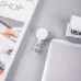 Держатель для бейджа Deli 8309White 80см горизонтально-вертикальный пластик белый (упак.:12шт)