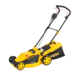 Газонокосилка электрическая DENZEL GM-1800, 1800 Вт, ширина 38 см, 6 уровней, 40 л 96617
