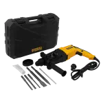 Перфоратор электрический DENZEL RHH-800-26, SDS-plus, 800 Вт, 3 Дж, 3 плюс 1 реж. 26607