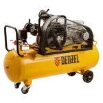 Компрессор воздушный DENZEL BCW3000-T/100, 3.0 кВт, ременный привод, 100 литров, 520 л/мин 58118