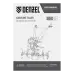 Мотоблок DENZEL DPT-170SB, 7 л.с., ремен.сцеп, фрез 3х4, ШОМ, без колес, передачи 2В/1Н 56451